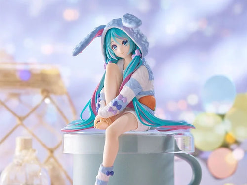 Vocaloid Hatsune Miku (Rabbit Ear Hood Pajama Blue Color Ver.) Noodle Stopper Fi