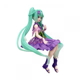 Hatsune Miku Noodle Stopper Figure - Flower Fairy Purple Cosmos