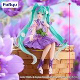 Hatsune Miku Noodle Stopper Figure - Flower Fairy Purple Cosmos